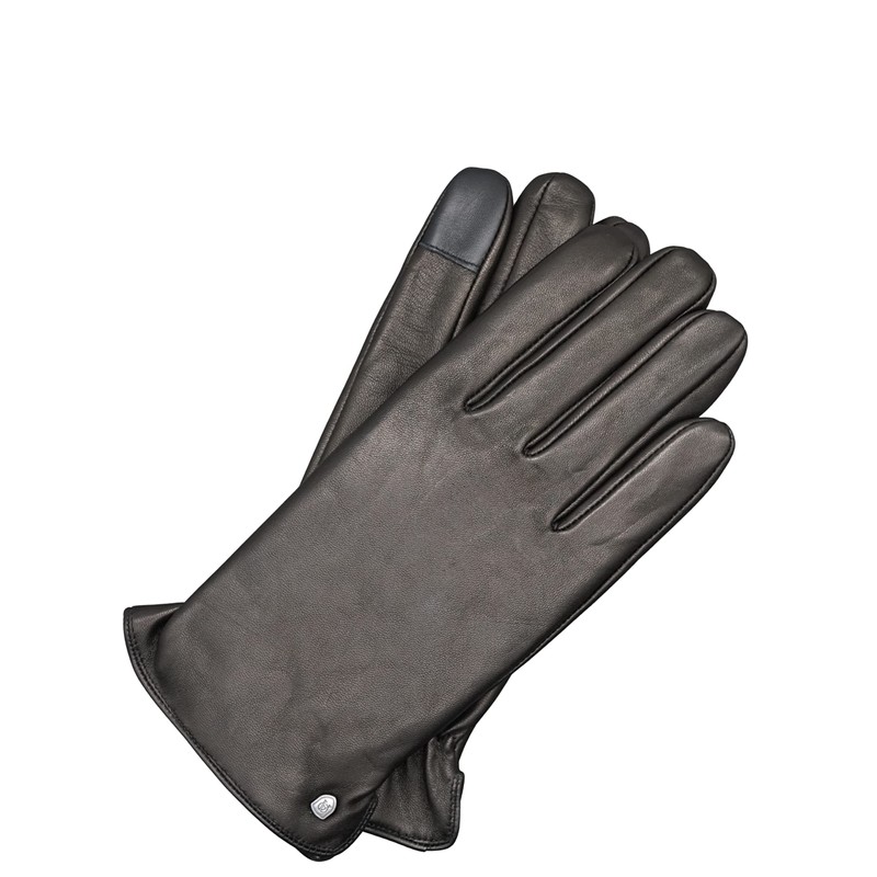 AKAROA ESTD 2019 TIM Men's Leather Gloves, Touchscreen Function, Italian