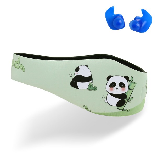 Swimming Headband, Adjustable Neoprene Ear Protection and Hair Protection for