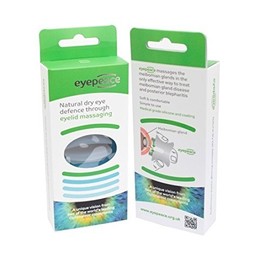 Eyepeace- Eyelid Massager for Dry Eyes, meibomian Gland dysfunction, Sensitive eyelids, blepharitis, use as Part of Heat and Massage.