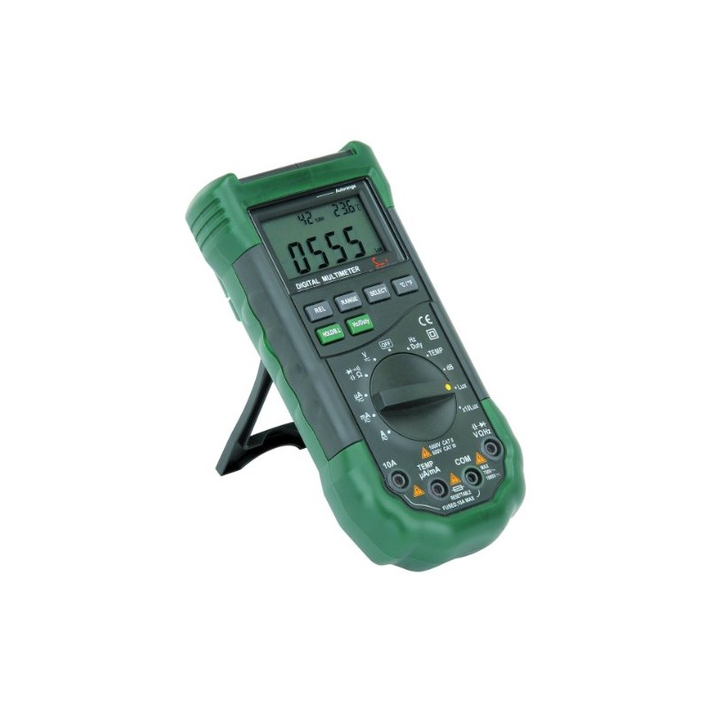 14 Function Professional Digital Multimeter with Sound Level and Luminosity