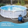 XtremepowerUS Sand Filter for Above-Ground w/ Pool Pump 6-Way Valve