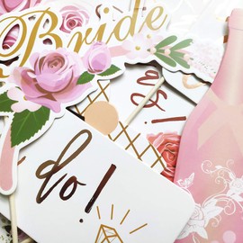 23pcs Photo Props Wedding Party Photo Props Decoration Accessories