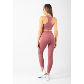 Carlheim Women's Serenita Active Collection X-Back Sports Bra, cranberry