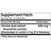 Yohimbe Bark Standardized Extract 500mg // 100 Capsules // Pure