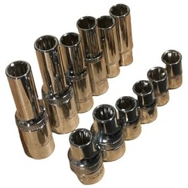 Bulk 10mm Socket Set 12 Pack 1/4 and 3/8 Sizes (12)