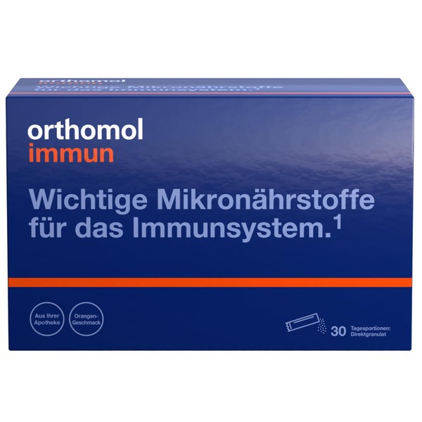 orthomol immun Orange Direktgranulat, 30 St. Beutel