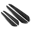 KSTE 4 Pcs Carbon Fiber Mudguards Door Guard Bumper Protector