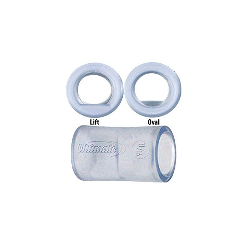 Ultimate Bowling Tour Lift Oval Sticky Finger Insert- Clear 43/64