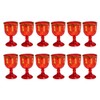 iplusmile 12pcs Goblet Wine Drinking Cup Home Wine Supplies Wedding