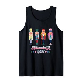 Nutcracker Squad Ballet Dance Matching Family Xmas Costume Tank Top