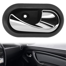 Ruolin Door Handle Interior Door Car Door Handle Interior Door Handles Replacement Kit Compatible with Renault Dacia Logan Duster Dokker Lodgy Sandero, Right
