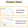 SVUPUE Acrylic Donation Box, Lockable Donation Box, Transparent Ballot Box