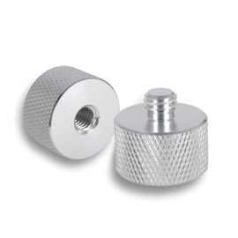 Photecs® Thread Adapter M8 Internal to UNC 3/8"-16 External Adapter Converter Metric to Inch Thread