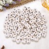Wooden Letter Beads, Letter Beads, 100 Pieces Cube Beads Cube