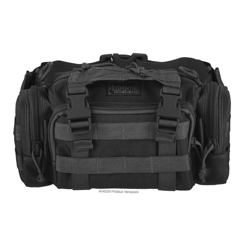 Maxpedition Unisex Adult Waist Proteus Versipack Black, Black