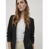 Vila Women’s 3/4-Sleeve Blazer, black