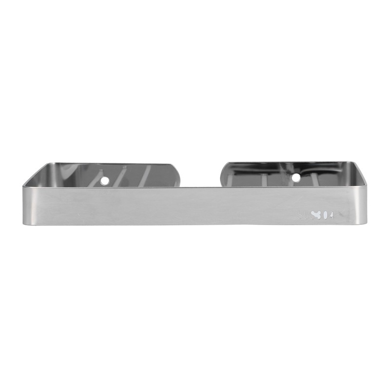 Soap Dish Shelf 304 Stainless Steel Bathroom Hollow Self Draining