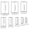 DECORA Rectangle Cutting Dies Stencil DIY Scrapbook Album Paper Card