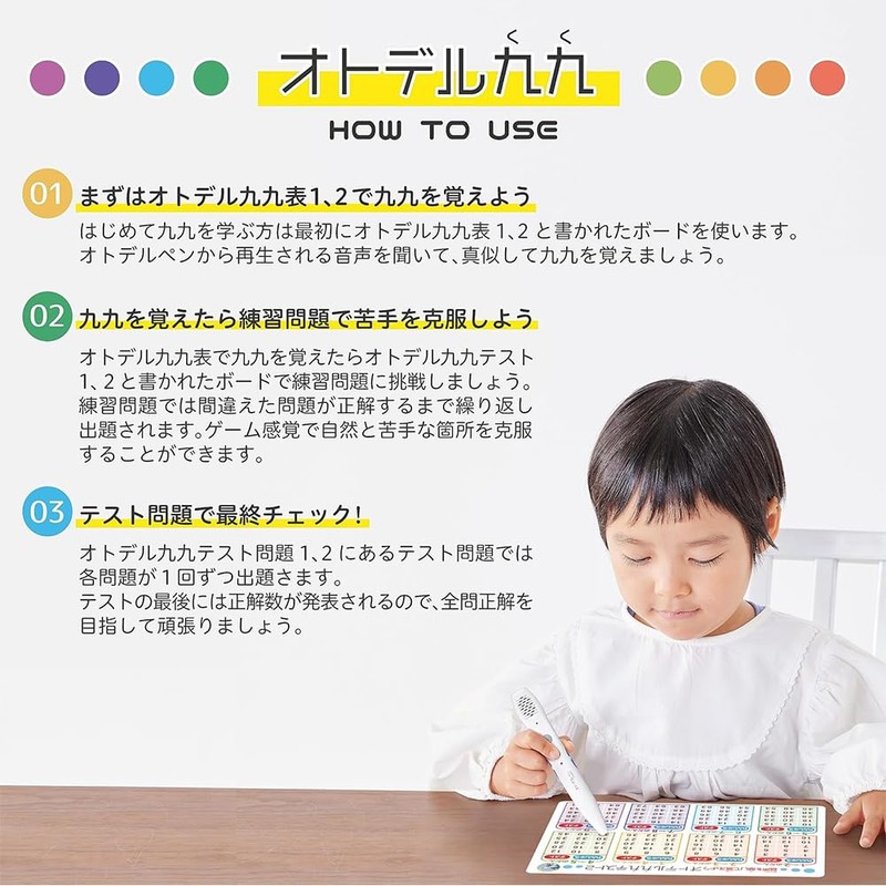 Otodelpen Otodel 99 Set with Voice Pen, Fun to Learn