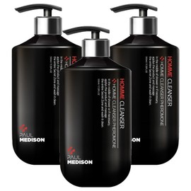 Paul Madison Homme All-in-One Body Wash Pheromone Scented Men's Cleanser, 510ml, 3 pcs / 폴메디슨 옴므 올인원 바디워시 페로몬향 남성청결제, 510ml, 3개