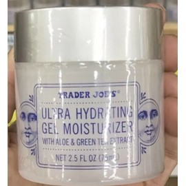 2025 Trader Joe's Ultra Hydrating Gel Moisturizer w/ Aloe and Green Tea Extract 2.5oz