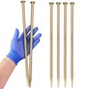 JPOIP 16 Inch Rebar Stakes - 1/2 Inch Diameter Galvanized
