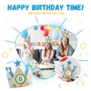 Birthday Crown with 0-9 Numbers, Reusable Felt Birthday Hats for
