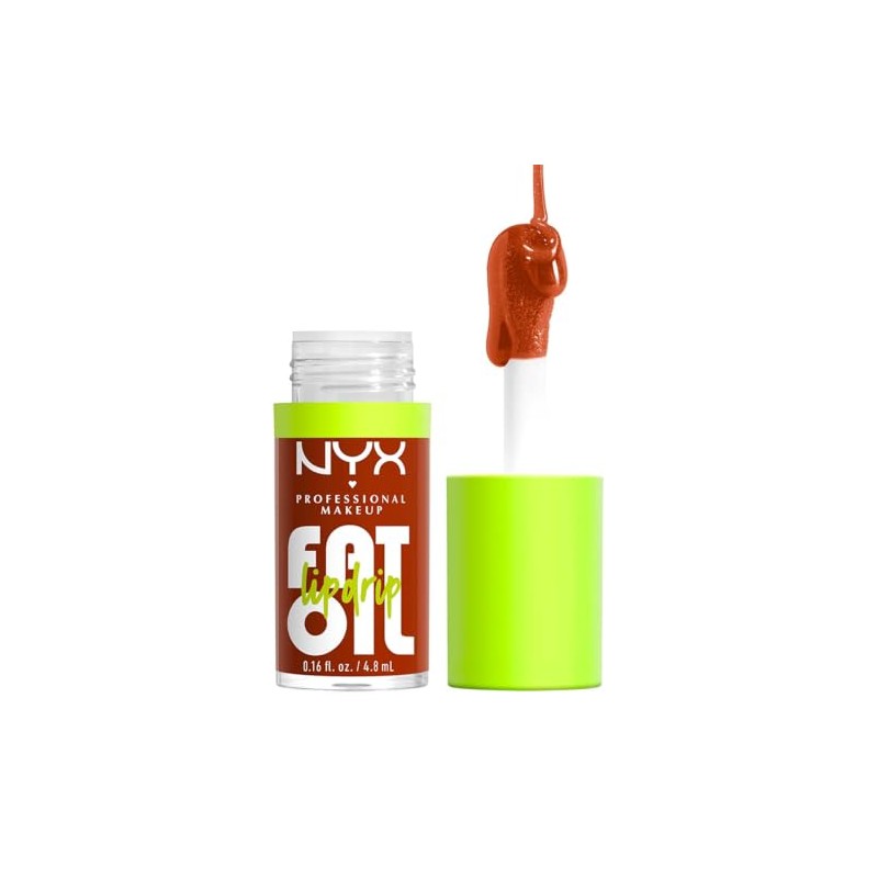 NYX PROFESSIONAL MAKEUP Fat Oil Lip Drip Gloss Tono Scrollin,