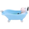 PRETYZOOM Cute Plastic Soap Dish Soap Boxes Funny Animal Cow