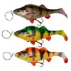 Savage Gear PRE-RIGGED SOFT LURE 4D PERCH SHAD - 20CM