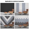 Sonicism 12 Pack X-Lined Acoustic Panels with Self-Adhesive, 12" X