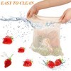 8 Pcs Reusable Cotton Mesh Produce Bags, Biodegradable Washable Eco-Friendly,