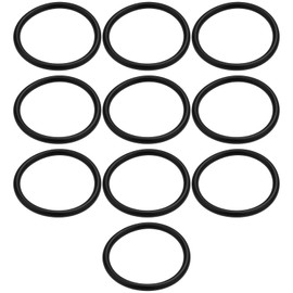 eMagTech 10Pcs Exhaust Seal Nitrile Rubber O-ring 32x27x2.5mm Compatible with Saxonette