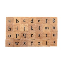 Petite Letter Stamp Set Small [Alphabet Lowercase Letter] 1228-017