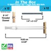12 Pieces TOGGLER SNAPTOGGLE Drywall Anchor with included bolts for