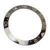 Ceramic Watch Bezel Ring Black Base Gold Digit Watch Bezel