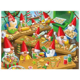 Ceaco - Holiday - Gnomes Get Baking - 300 Piece Jigsaw Puzzle