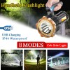 9900000LM Most Powerful 8 Modes LED Torch USB Rechargeable Flashlight