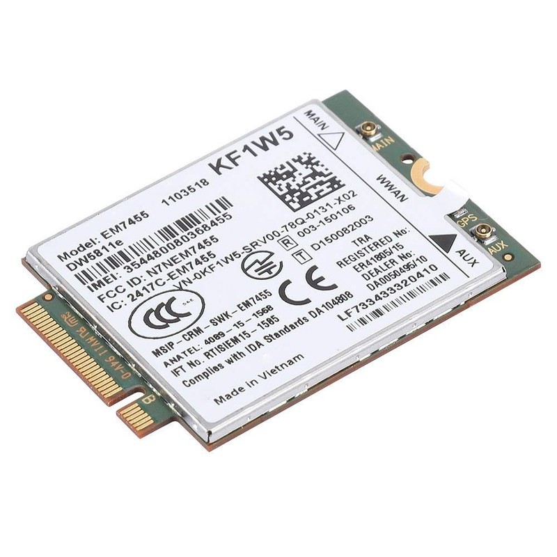 Goshyda Goshyda EM7455 4G LTE-Modul, drahtloses Ersatz-EM7455 f1r DW5811e Qualcomm