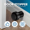 Chumia Stainless Steel Floor Door Stopper Set – Heavy Duty