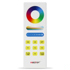 Miboxer FUT088 RGB+CCT Full Touch Remote, 2.4G Remote RGB+CCT Battery Not Included
