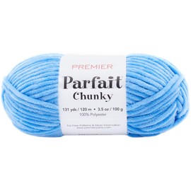 PREMIER YARNS Blue Premier Parfait Chunky Yarn