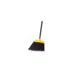 Rubbermaid FG638906BLA 10" Wide Angled Broom with Polypropylene Bristles