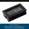 Mercader Digital 2 Pzs Termómetro Higrómetro Digital Medidor Sensor Humedad