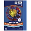 Tru-Ray® Papel de construcción pesado, azul, 9 x 12 pulgadas,