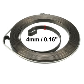 sourcingmap 4mm Width 0.5mm Thickness Recoil Start Spring Replaces for NB411 Chainsaw