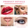 VIVIIHOO Pack of 100 Disposable Lip Brushes, Lipstick Makeup Brush,