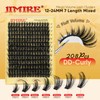 JIMIRE Thick Lash Clusters Kit 12-24MM 200D Volume Cluster Eyelash