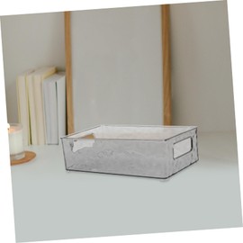 Levemolo Storage Box for Kitchen and Refrigerator Stylish Grey Organizer Bins for Efficient Freezer and Pantry Organization