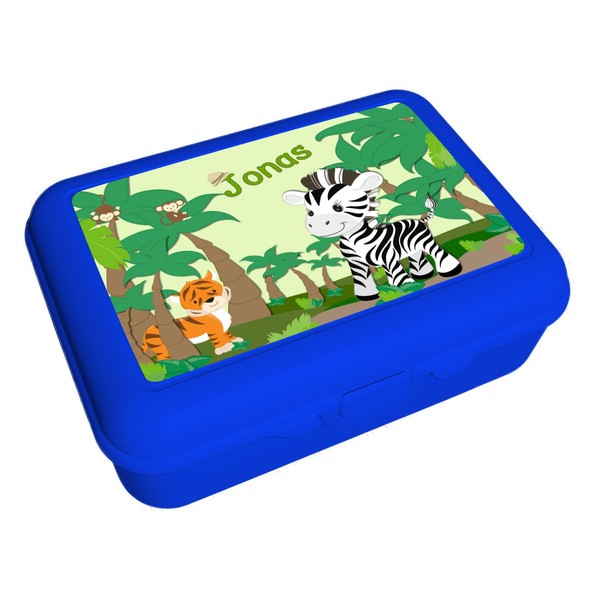 CreaDesign, Children's lunch box, lunch box, blue with compartments insert,
